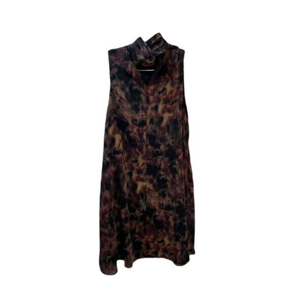 Amanda Uprichard Midi High‎ Neck Sleeveless Dress Small - Picture 2 of 6
